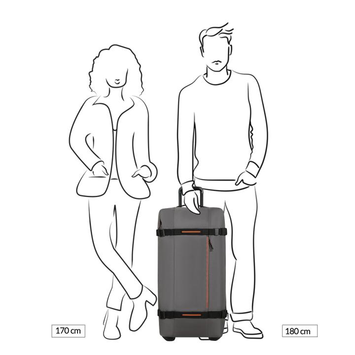 Daniel Ray American Tourister Urban Track Duffle/Wheels L Dark Grey