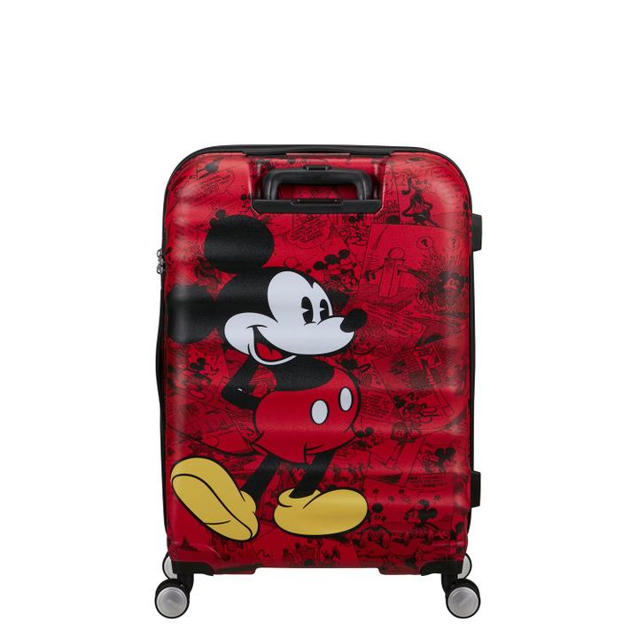 Daniel Ray American Tourister Wavebreaker Disney Spinner 67/24 TSA Mickey Comics Red