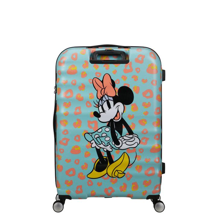 Daniel Ray American Tourister Wavebreaker Disney Spinner 77/28 TSA Minnie Pastel Dots
