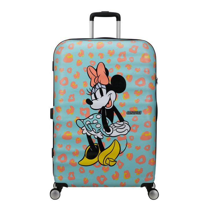 daniel ray American Tourister Wavebreaker Disney Spinner 77/28 TSA minnie pastel dots