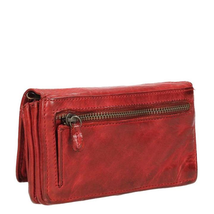 Daniel Ray Bear Design Cow Lavato Dames Portemonnee 12cc Red