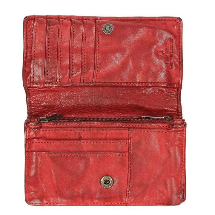 Daniel Ray Bear Design Cow Lavato Dames Portemonnee 12cc Red