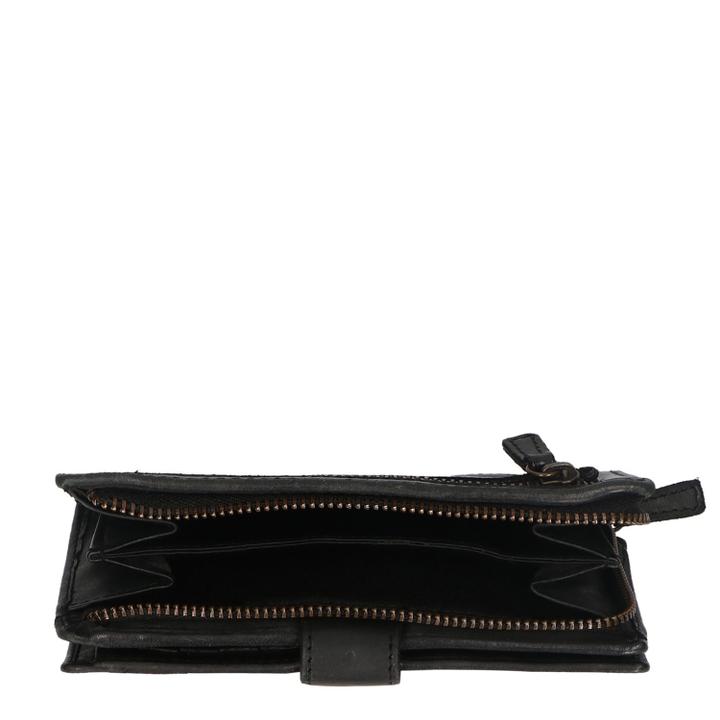 Daniel Ray Bear Design Cow Lavato Portemonnee Zwart