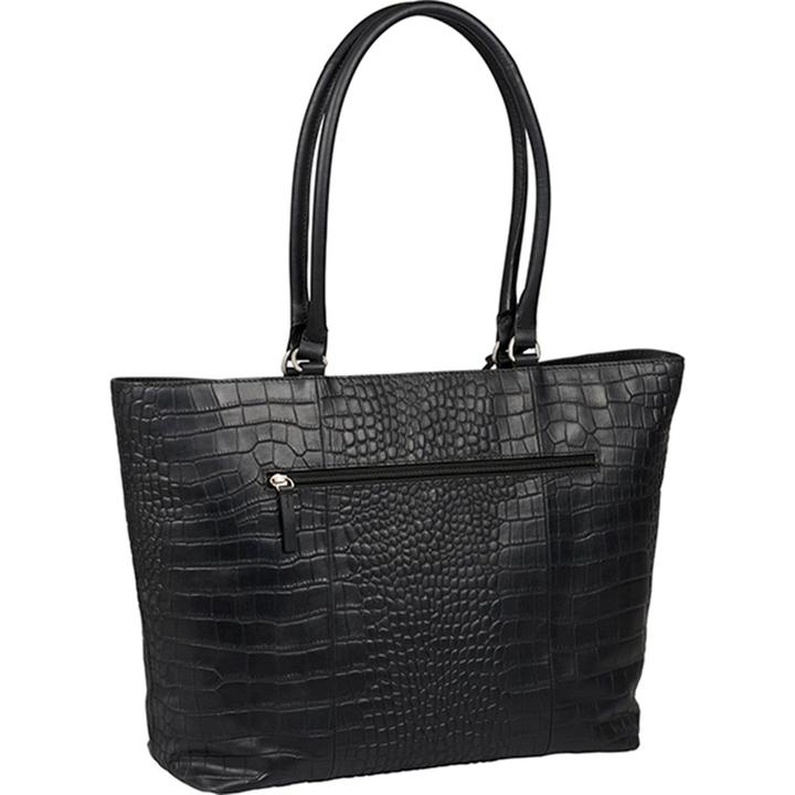 Daniel Ray Burkely Cool Colbie Wide Tote 15.6" Black