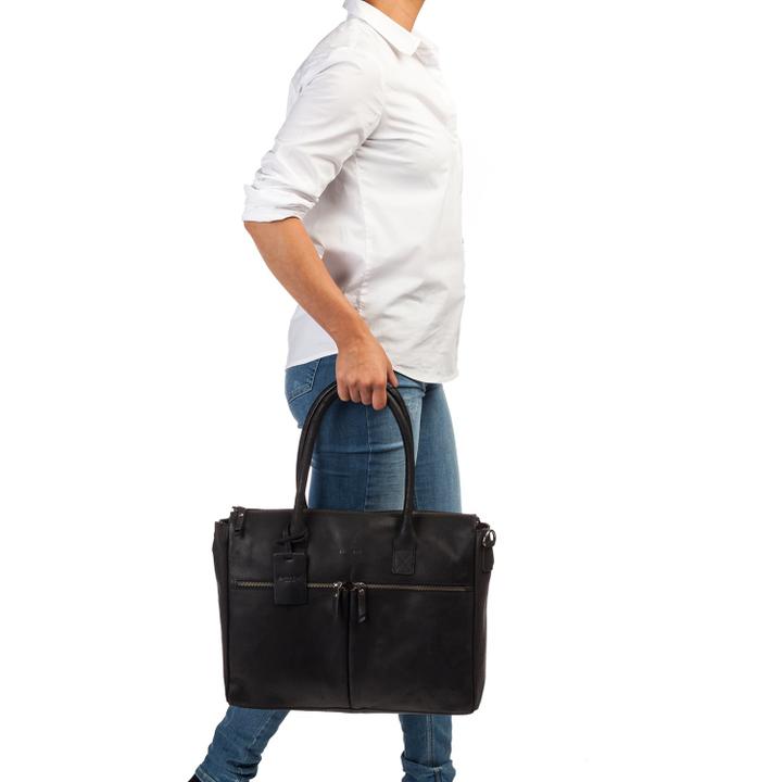 Daniel Ray Burkely Vintage Valerie Laptop Bag 15" Black