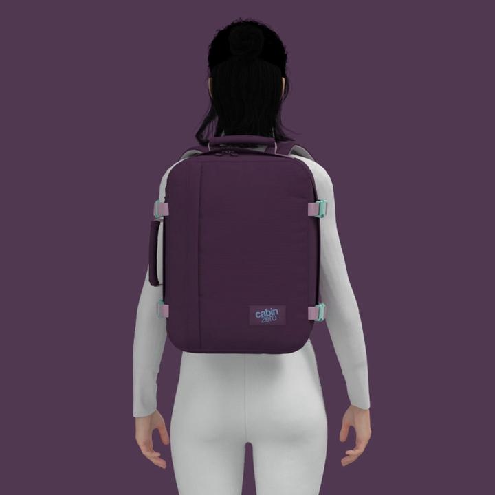 Daniel Ray CabinZero Classic 28L Ultra Light Cabin Bag Midnight Purple