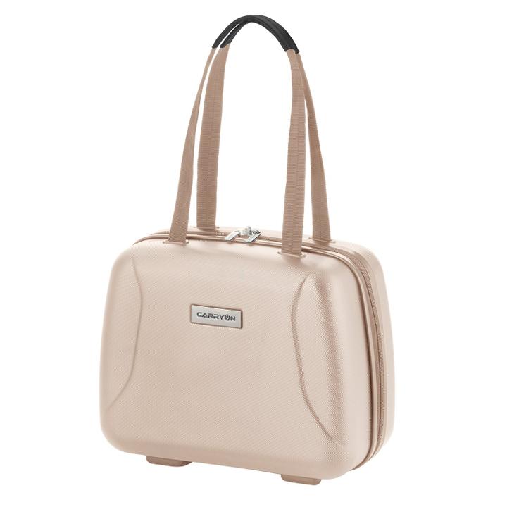 Daniel Ray CarryOn Skyhopper 4-Delige Kofferset Beautycase/S/M/L Champagne