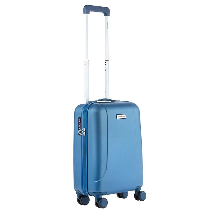 Daniel Ray CarryOn Skyhopper 4 Wiel Trolley 55 Cool Blue