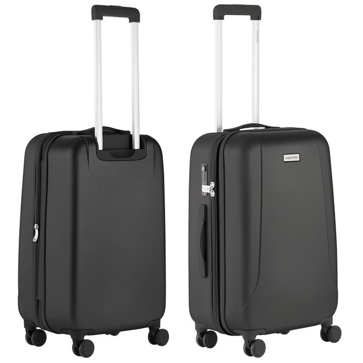 Daniel Ray CarryOn Skyhopper 4 Wiel Trolley 68 Expandable Black