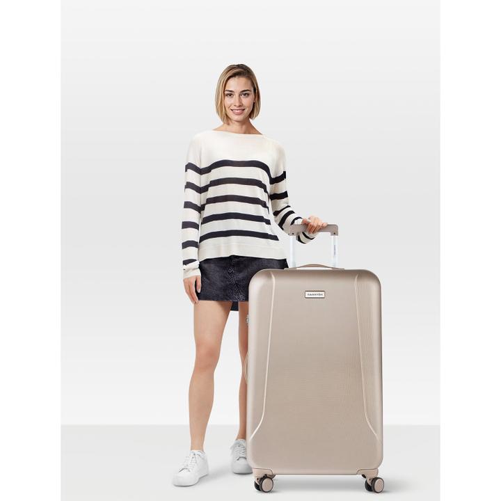 Daniel Ray CarryOn Skyhopper 4 Wiel Trolley 78 Champagne