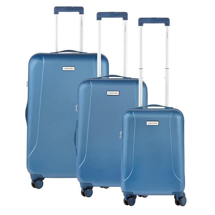 daniel ray CarryOn Skyhopper Trolleyset 3pcs TSA cool blue