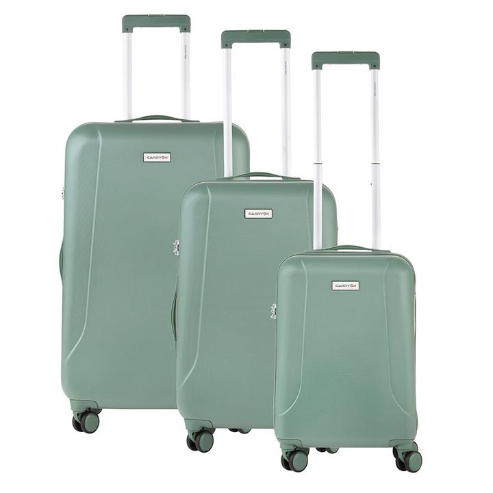 Daniel Ray CarryOn Skyhopper Trolleyset 3pcs TSA Olive