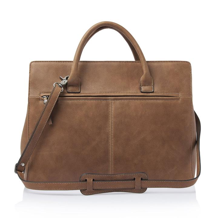 Daniel Ray Castelijn & Beerens Carisma Laptopbag 15.6" Cognac