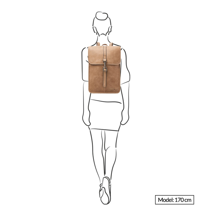 Daniel Ray Castelijn & Beerens Carisma Laptoprugzak 15.6" RFID Beige