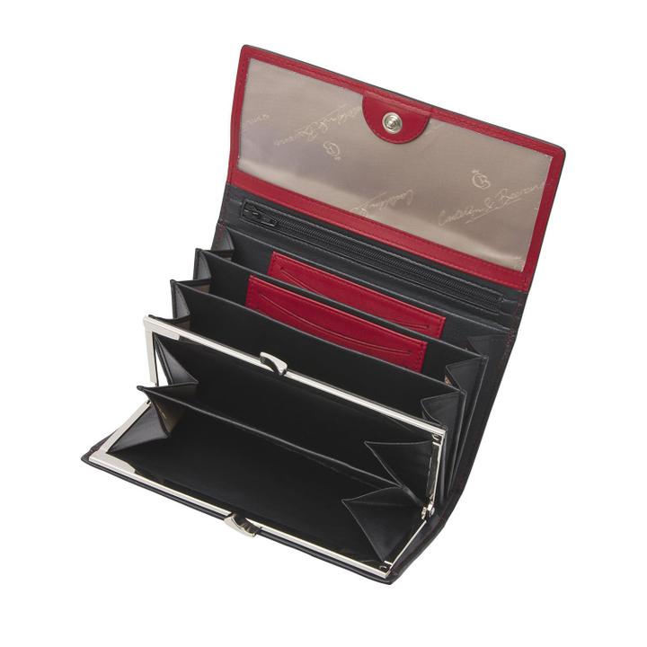 Daniel Ray Castelijn & Beerens Donna Damesportemonnee Overslag 6 Pasjes RFID Rood