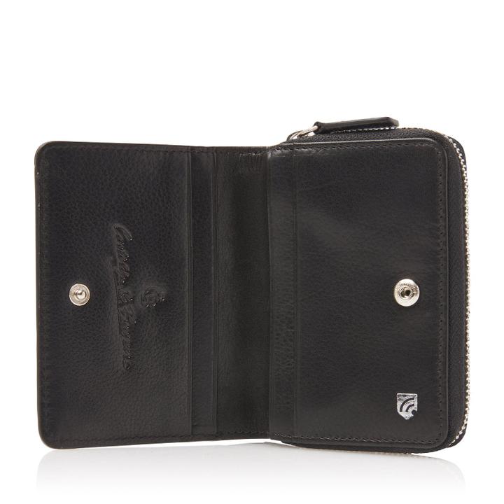 Daniel Ray Castelijn & Beerens Donna Damesportemonnee Ritsvak 4 Pasjes RFID Zwart