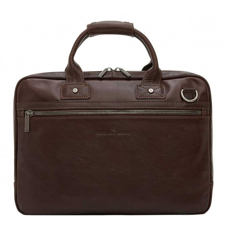 daniel ray Castelijn & Beerens Firenze Business Laptopbag 15.6" mocca