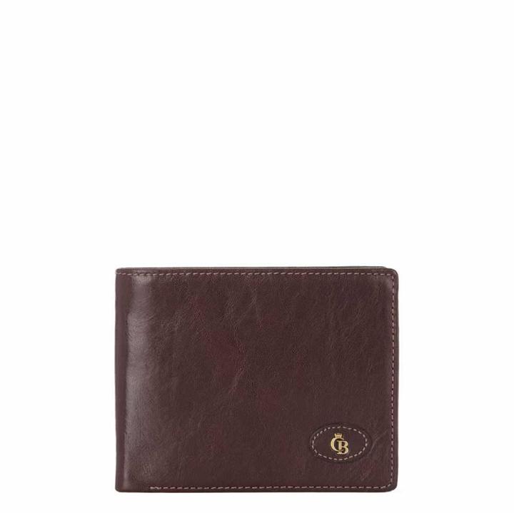 daniel ray Castelijn & Beerens Gaucho Billfold met Binnenrits mocca