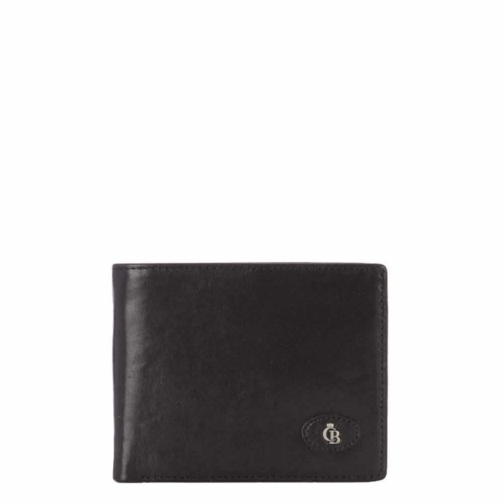 daniel ray Castelijn & Beerens Gaucho Billfold met Binnenrits zwart