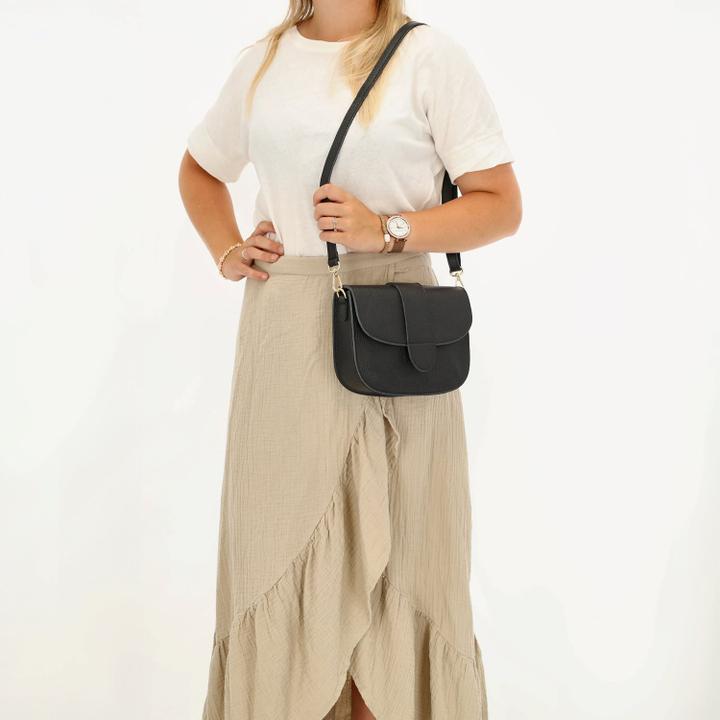 Daniel Ray Charm London Anna Shoulderbag L692 Black