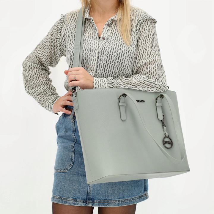 Daniel Ray Charm London Birmingham Shopper 15.6" Grijs