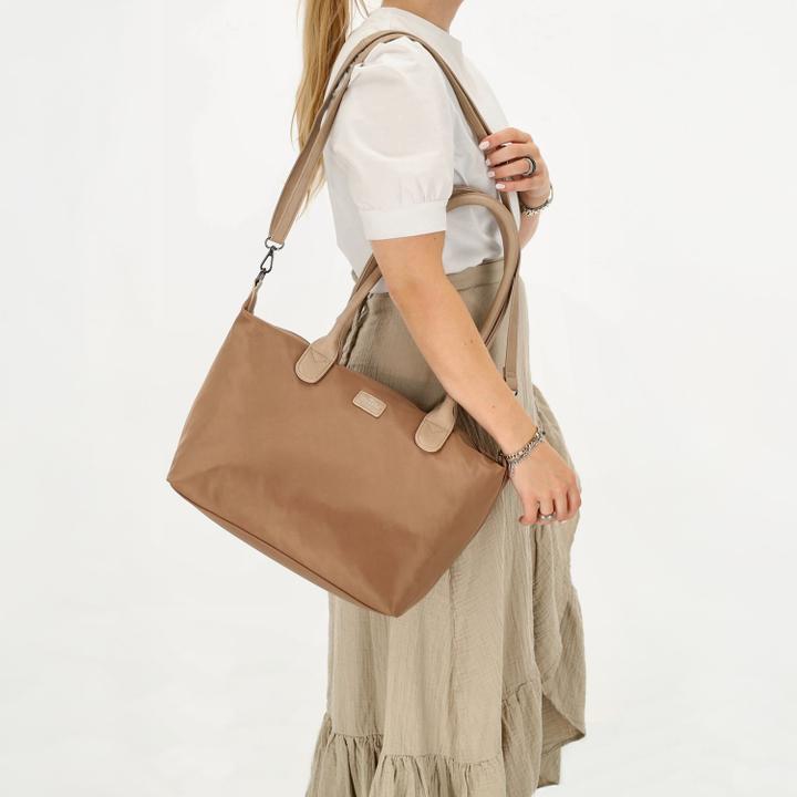 Daniel Ray Charm London Buckingham Mono Shopper Lichttaupe