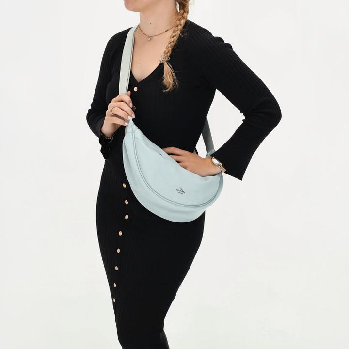 Daniel Ray Charm London Lupin Shoulderbag Lichtblauw