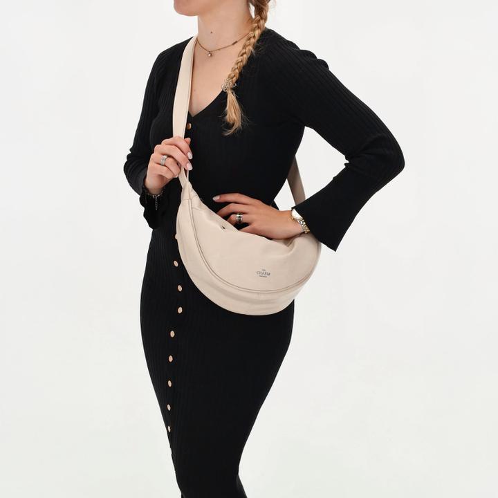 Daniel Ray Charm London Lupin Shoulderbag Lichttaupe