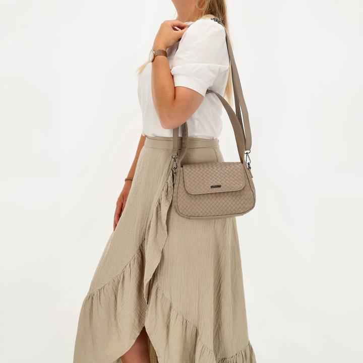 Daniel Ray Charm London Mirabello Shoulderbag Taupe