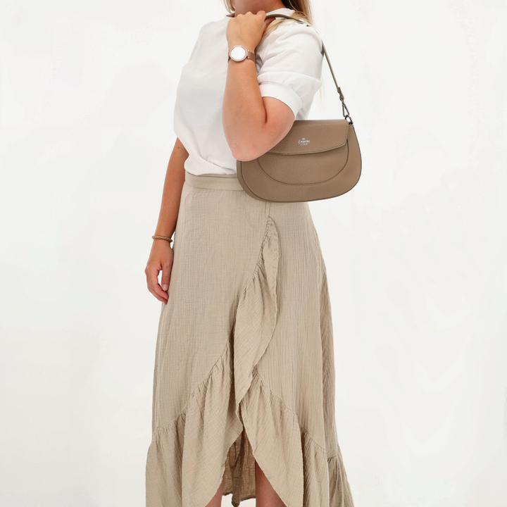 Daniel Ray Charm London Montmartre Shoulderbag Taupe