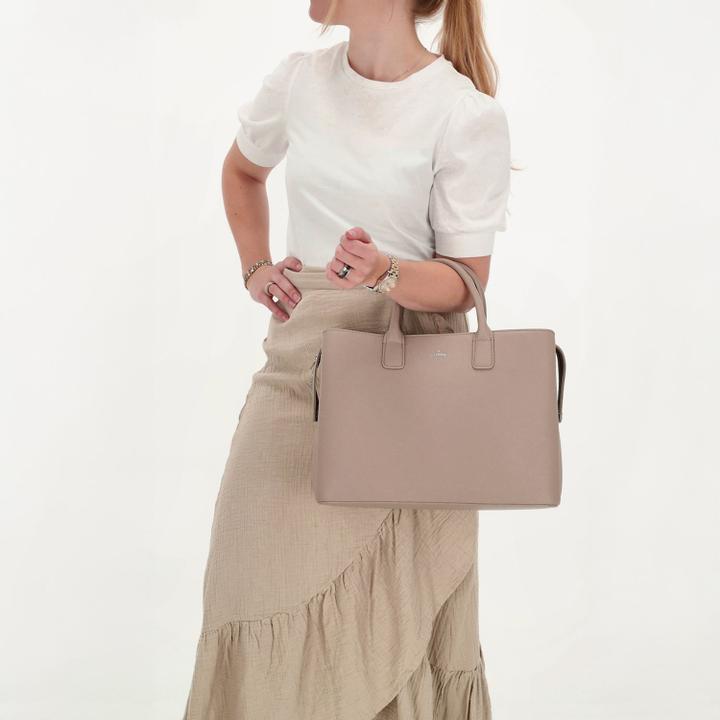 Daniel Ray Charm London Muggiano Handbag Lichttaupe