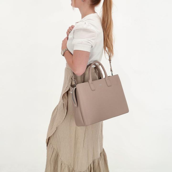 Daniel Ray Charm London Muggiano Handbag Lichttaupe