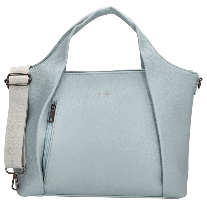 daniel ray Charm London Mulberry Street Handbag lichtblauw