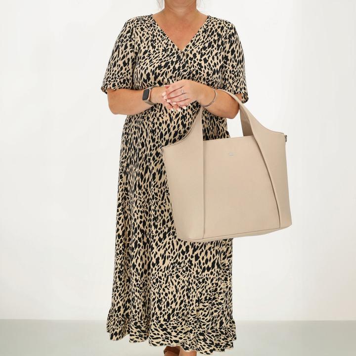 Daniel Ray Charm London Mulberry Street Laptopbag Beige