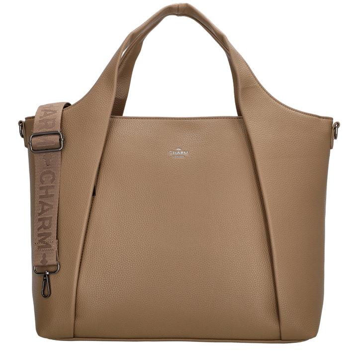 daniel ray Charm London Mulberry Street Laptopbag taupe