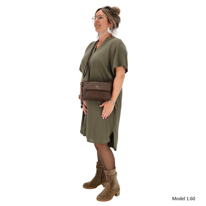 Daniel Ray Charm London Tottenham Schoudertas Darkbrown