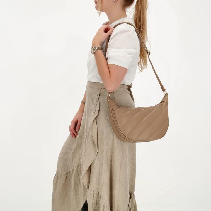 Daniel Ray Charm London Via Dante Shoulderbag Taupe