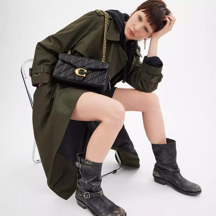 Daniel Ray Coach Tabby 26 Shoulderbag Quilting Black