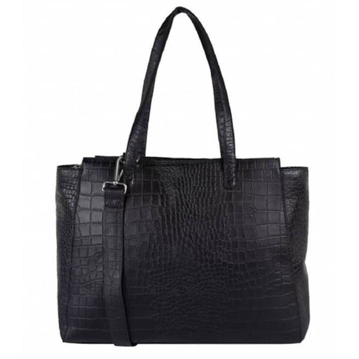 daniel ray Cowboysbag Laptop Bag Babell 15.6 inch croco black