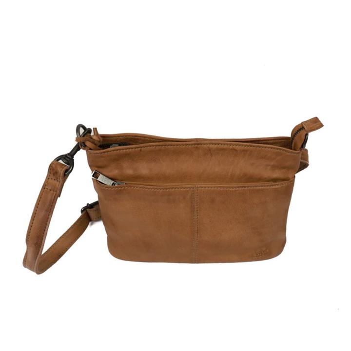 Daniel Ray Bear Design Ashley Crossbody Cognac
