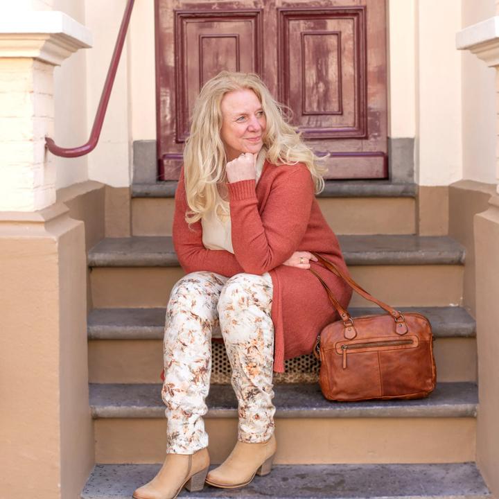 Daniel Ray Bear Design Lieke Shoulderbag Off White