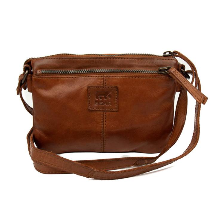 Daniel Ray Bear Design Maithe Shoulderbag Cognac