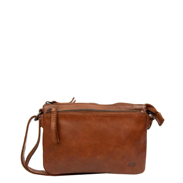 Daniel Ray Bear Design Maithe Shoulderbag Cognac