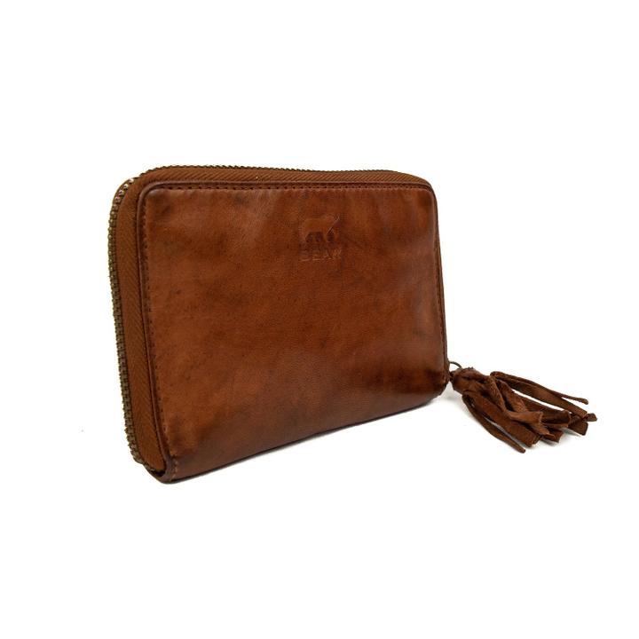 Daniel Ray Bear Design Marijn Portemonnee Cognac