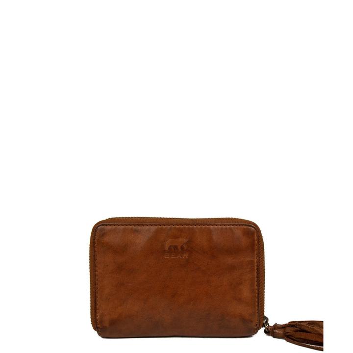 Daniel Ray Bear Design Marijn Portemonnee Cognac