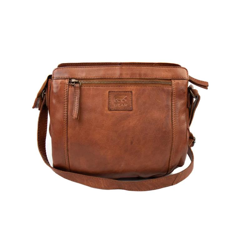 Daniel Ray Bear Design Miley Shoulderbag Cognac