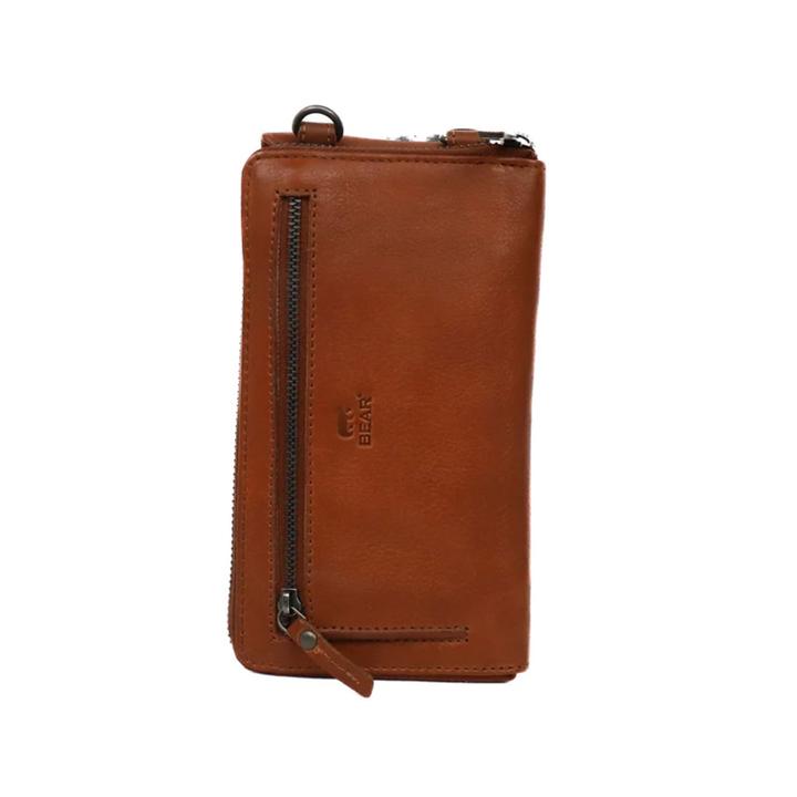 Daniel Ray Bear Design Patty Phonebag Cognac
