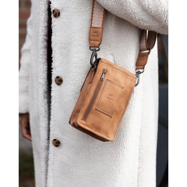 Daniel Ray Bear Design Robbie Shoulderbag Taupe