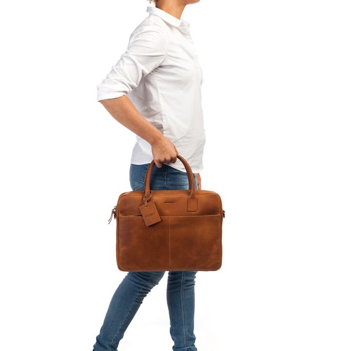 Daniel Ray Burkely Vintage Jack Worker 13.3'' Cognac