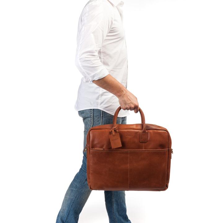 Daniel Ray Burkely Vintage Max Worker 17.3" Cognac